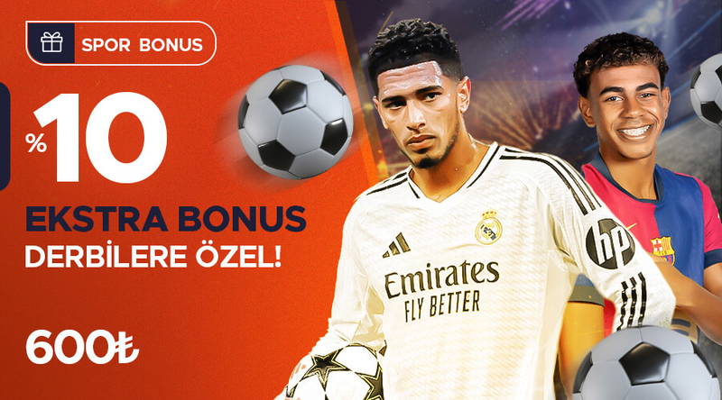 %10 Ekstra Çevrimsiz Bonus